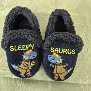 Sleepy Saurus Dinosaur Slippers